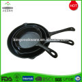 Atacado New 10.5 &#39;&#39; Non Stick Rodada Conjunto De Frigideira De Ferro Fundido